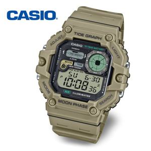 [정품] 카시오 10년배터리 군인시계 WS-1700H-5A 월령 조수 전자