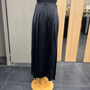 [에고이스트]새틴주름롱스커트 ER2BX010