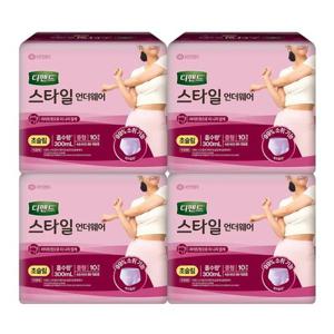 [디펜드]디펜드 스타일 언더웨어 여성 초슬림 중형 10PX4팩