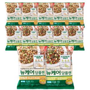 [대상웰라이프] 뉴케어 당플랜 볶음밥 총 12개 / 닭가슴살 6개+소고기 6개