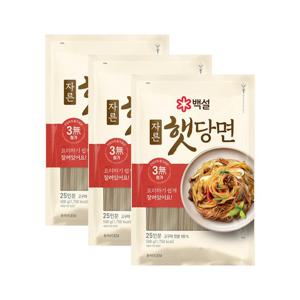[CJ]백설 자른햇당면 500g x3개