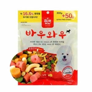 바우와우 혼합간식 350g