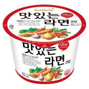 [삼양] 맛있는라면 큰컵 112g X 16개