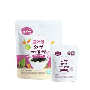 퓨어잇 오가닉 아이김자반 바다와 야채