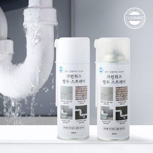 [4통구성]크린위즈 방수왕 (구성2) 300ml 4통+크랙보수제 200ml (전용장갑 1개+전용마스크 1개)