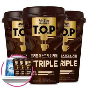 갤러리아_티오피 트리플 에스프레소 라떼 컵커피 300mlx20컵+아이스포장