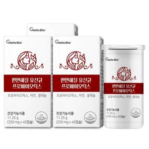 [총 6개월분] 편안해 질 유산균 10억보장 프로바이오틱스 45캡슐 4박스