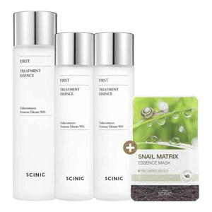 ♥홈앤단독♥싸이닉 퍼스트 에센스 150ml 2개+대용량 215ml+마스크팩 1EA