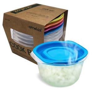 씨밀렉스953 쿡밥 4SET 즉석밥 전자렌지 냉동실 용기 (WF30D3B)