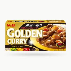 SB 에스비 골든카레 매운맛 198g 일본 내수용 고형 카레 재료