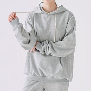 여자 면 후드티 여성 봄 모자티 후드티셔츠 상의 (W8B1650)