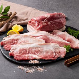 제주 흑돼지 뒷다리살 비계찌개용(냉장) 250g x 4팩