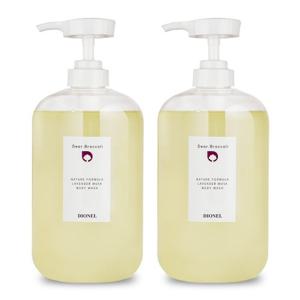 디오넬 디어브로콜리 바디워시 라벤더 머스크 1000ml 2개
