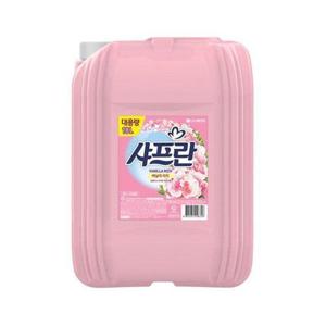 샤프란 섬유유연제 바닐라리치 18L 대용량 말통