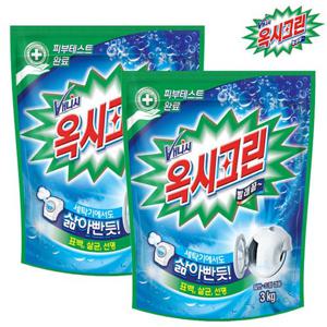 ■[옥시크린] 분말 표백제 3kg x2개