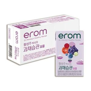 [굿소일] 과채습관 퍼플 적포도 아로니아 영양 140ml 24팩