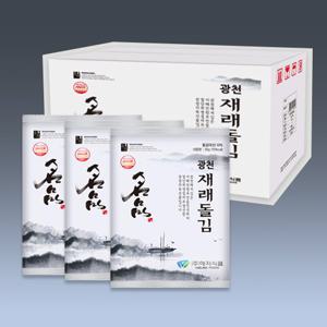 [해저식품] 광천 해저 재래돌 전장김 총 24봉