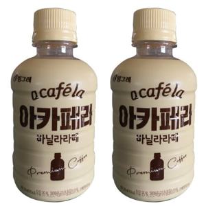 빙그레 아카페라 바닐라라떼240ml x 20개 병커피 커피음료
