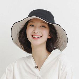[라일리] Rly 자외선차단모자 햇빛가리개 챙 여성썬캡 UV 여름 여자