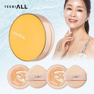 (견미리팩트) 티니올 크리미 팩트 마린에디션(허니옐로우)(본품1개+리필2개)