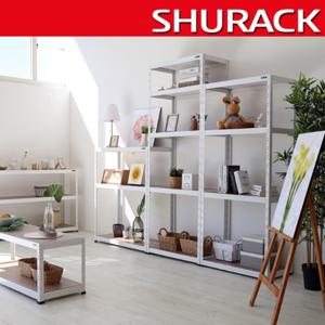 [슈랙엣홈] 무볼트 조립식 수납 선반 1200 x 400 x 1500(3단) + 조립망치