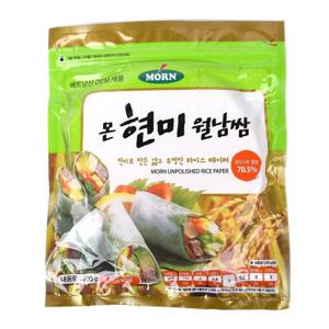 갤러리아_몬 현미 월남쌈 원형(16cm) 200g