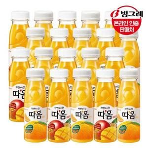 갤러리아_빙그레 따옴 주스 235ml 오렌지10병+애플망고10병
