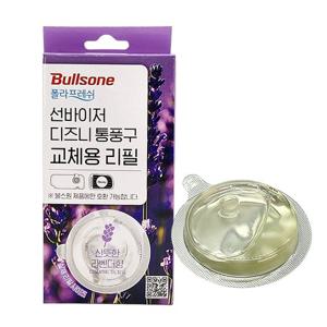 제이오마켓 불스원 선바이저 디즈니 통풍구 교체용 리필 라벤더향