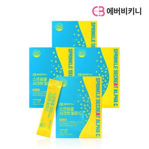 에버비키니 알파CD 스프링클 시크릿 알파C 4박스 총120포 알파사이클로덱스트린