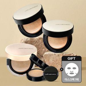 [정샘물][정샘물] 스킨 누더/롱웨어/커버레이어 쿠션(본품+리필)+마스크 팩 1매 증정
