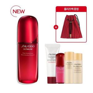 갤러리아_[시세이도][BD] NEW 얼티뮨 저속노화 세럼 75ml 세트