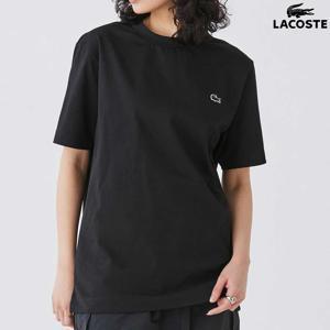 라코스테 남성 아웃라인 클락 크루넥 반팔티 블랙