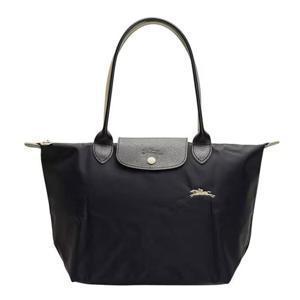롱샴 르 플리아쥬 클럽 M 숄더백 블랙 L2605619 L2605 619 BLACK