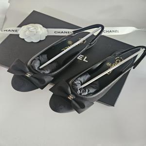 [바로배송35.5] 샤넬 리본 슬링백 블랙 G45689