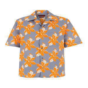 GUCCI Multicolor Bowling Shirt with Cuban Collar and All Over Floral Print in cotton Man 821498Z7AM0