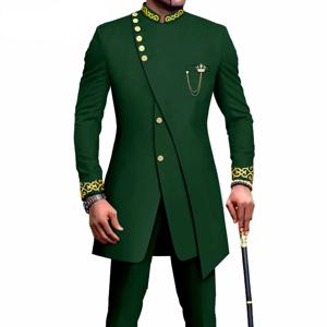 새로운 캐주얼 남성 정장 슬림 투피스 세트 의상 옴므 정장 의상 옴므 Pour Mariage Terno Masculino Completo