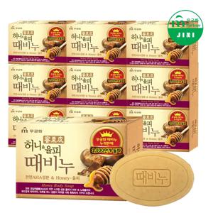 무궁화 허니&율피 때비누 90g X 10개