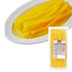 국산무로 만든 으뜸저온숙성 김밥단무지 500g x2팩