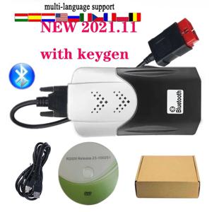 2024 새로운 Vci Vd 2021.11 Cd VD Ds150e Cdp의 Keygen Bluetooth TNESF DELPHIS ORPDC Obd 스캐너 자동차 트럭 진단 도구