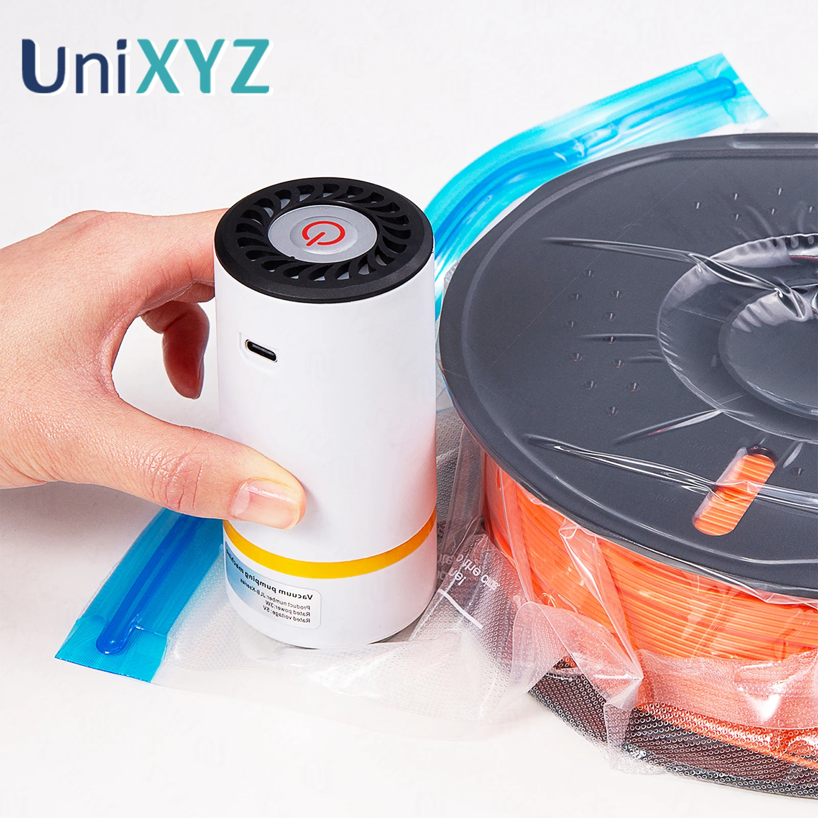 3D 프린터 PLA ABS TPU PETG 1kg 필라멘트 진공 보관 백, 재료를 건조하게 유지하고 습기 방지, 소모품 보관, 필라멘트 백