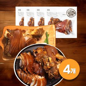 맛있는녀석들 돼지 앞발 통족발 1700g 내외 x 4pack (6.8kg) 냉동 왕족발