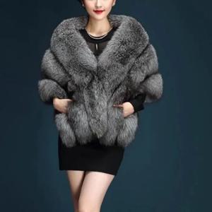 겨울 따뜻한 모조 밍크 여성 여우 모피 칼라 목도리 스카프 망토 밍크 모피 코트 신부 드레스 털이 대형 목도리 케이프 짧은 코트
