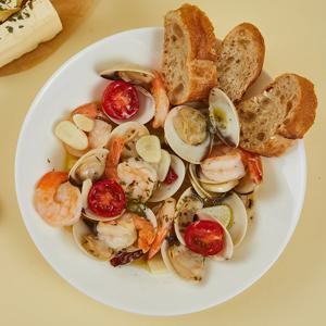 버터갈릭백합(+소스) 400g X 3팩 한끼 간식 식사대용 파스타 캠핑