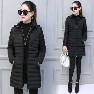 여성 겨울 다운 코튼 자켓 파카 슬림 후드 퀼트 코트 따뜻한 마담 패션 Thicken Outerwear 솔리드 ​​컬러 루즈 의류