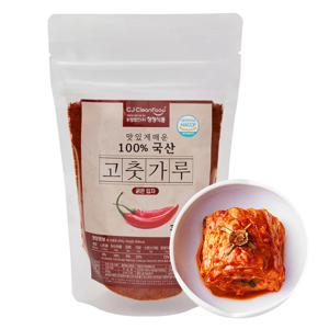 청정식품 국내산 100% 굵은 고춧가루 300g CJA005-8