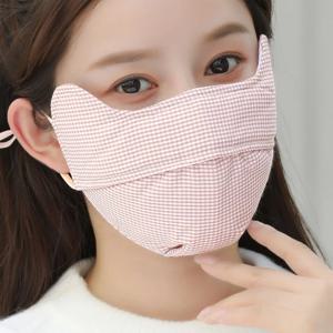 통기성 따뜻한 순면 마스크, 방풍 페이스 마스크, 두꺼운 피부 친화적 입 커버, 야외 신제품