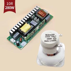 R10 MSD 플래티넘 무대 조명용 280w 안정기 전원 공급 장치가 포함된 10R 280W 빔 램프 전구