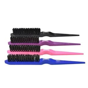 1Pcs 전문 헤어 브러쉬 빗 놀리는 뒤로 빗질 헤어 브러시 슬림 라인 스타일링 도구 미용 전문 도구