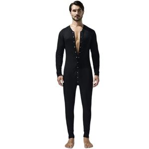 Pijama Hombre Sissy Bodysuit Men Onesie Body Hombre Jumpsuit 원피스 잠옷 잠옷 솔리드 로파 인테리어 Hombre 편안한