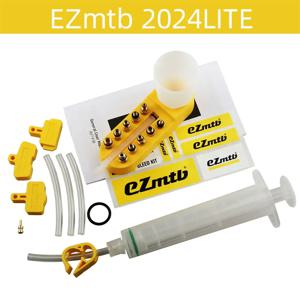 EZmtb 2024 Lite 자전거 전기 스쿠터 디스크 유압 브레이크 오일 교환 및 배기 유지 보수 수리 도구 블리드 키트 도로 자전거